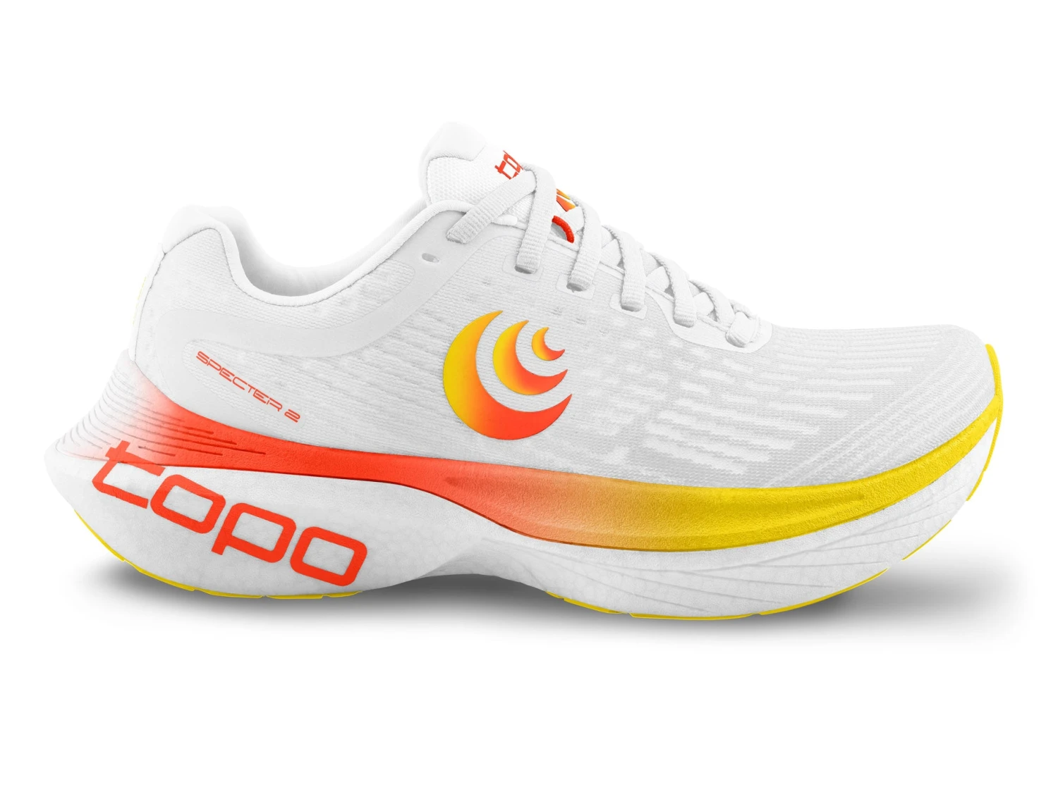 Topo Athletic Men's Specter 2 (White/Sunset) 1 Topo Athletic Men's Specter 2 (White/Sunset)