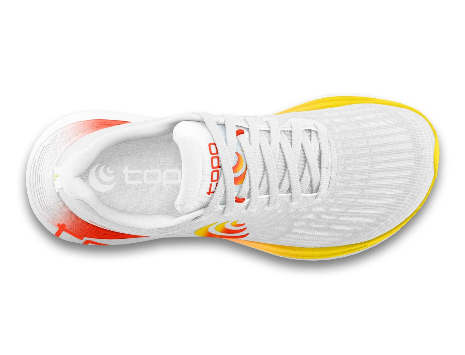 Topo Athletic Men's Specter 2 (White/Sunset) 4 Topo Athletic Men's Specter 2 (White/Sunset) - Image 4