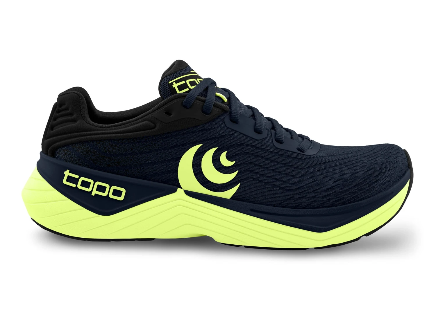 Topo Athletic Men's Ultrafly 5 (Navy/Lime) 1 Topo Athletic Men's Ultrafly 5 (Navy/Lime)