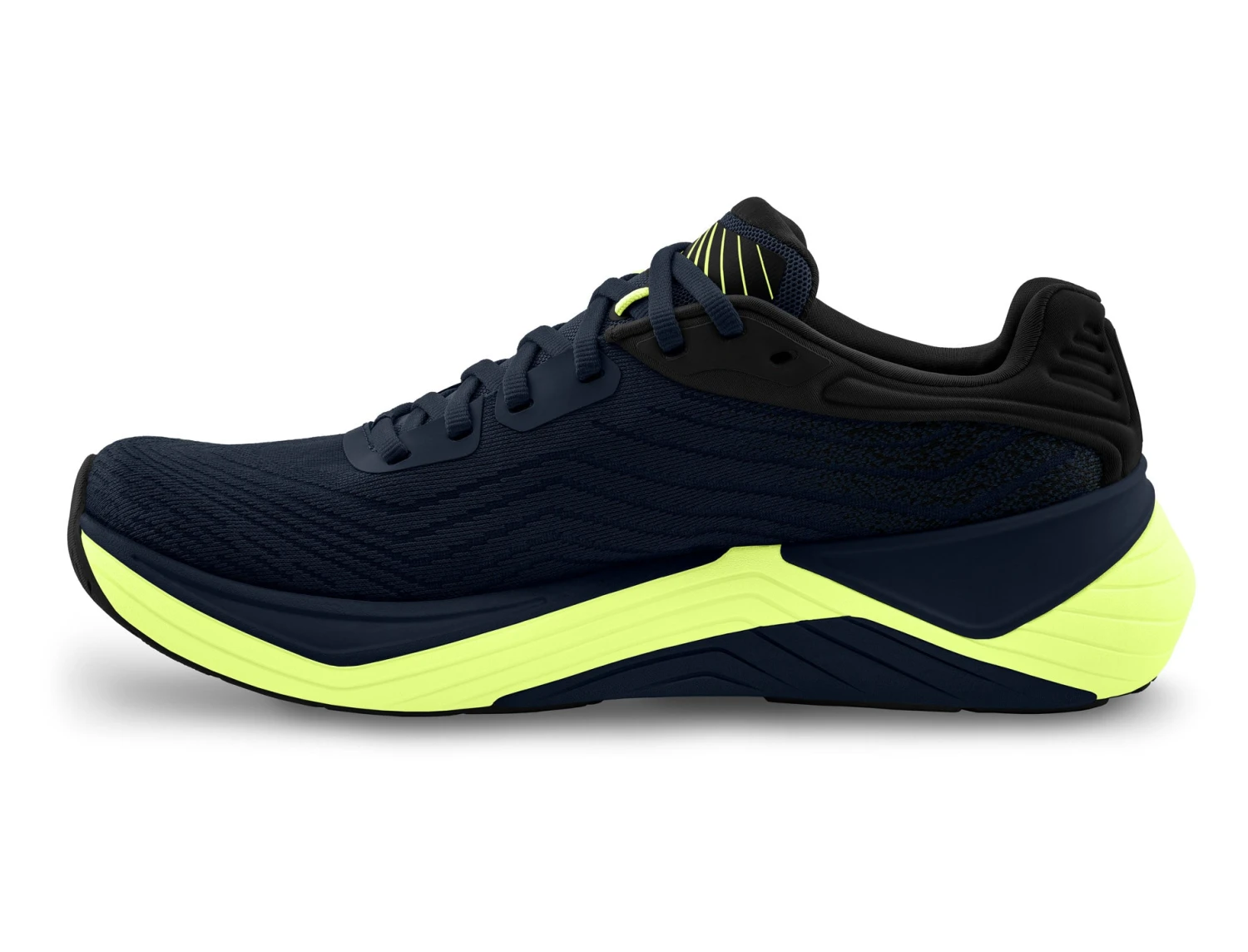 Topo Athletic Men's Ultrafly 5 (Navy/Lime) 2 Topo Athletic Men's Ultrafly 5 (Navy/Lime) - Image 2