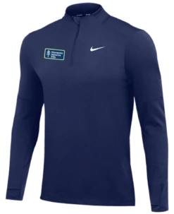 Men's Minnesota Distance Elite Element DRI-Fit Half Zip (Navy)
