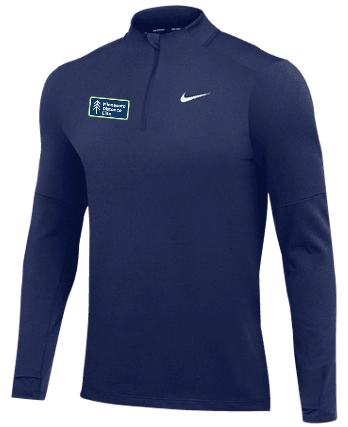 Men's Minnesota Distance Elite Element DRI-Fit Half Zip (Navy) 1 Men's Minnesota Distance Elite Element DRI-Fit Half Zip (Navy)