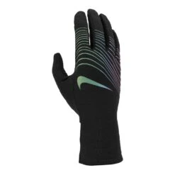 Nike Women's Sphere 4.0 Running Gloves - Black/Active Pink Rainbow