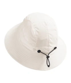 The North Face Unisex Summer Run Bucket Hat - White Dune -TCRunning Shop NF0A876K QLI back