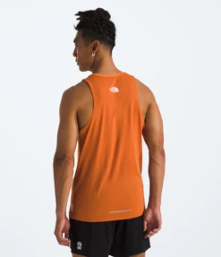 The North Face Men's Summit High Trail Tank (Digital Orange/Iron Bronze) -TCRunning Shop NF0A89B658B BACK
