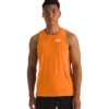 The North Face Men's Summit High Trail Tank (Digital Orange/Iron Bronze)