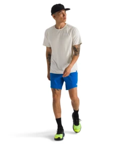 The North Face Men's Sunriser Short Sleeve (White Dune) 6 The North Face Men's Sunriser Short Sleeve (White Dune) -TCRunning Shop NF0A8BBPQLI HERO2