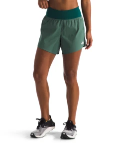 The North Face Women’s Sunriser 5'' Performance Shorts - Duck Green/Deep Nori
