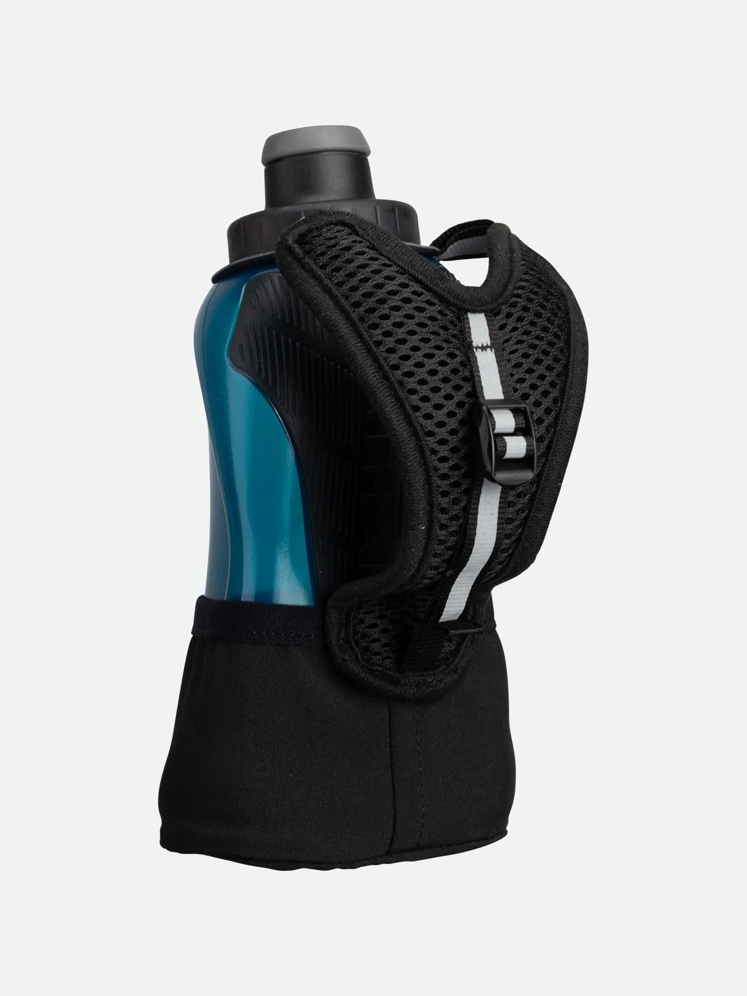 Nathan QuickSqueeze Lite 12oz Handheld Running Flask - Black/Marine Blue 2 Nathan QuickSqueeze Lite 12oz Handheld Running Flask - Black/Marine Blue - Image 2