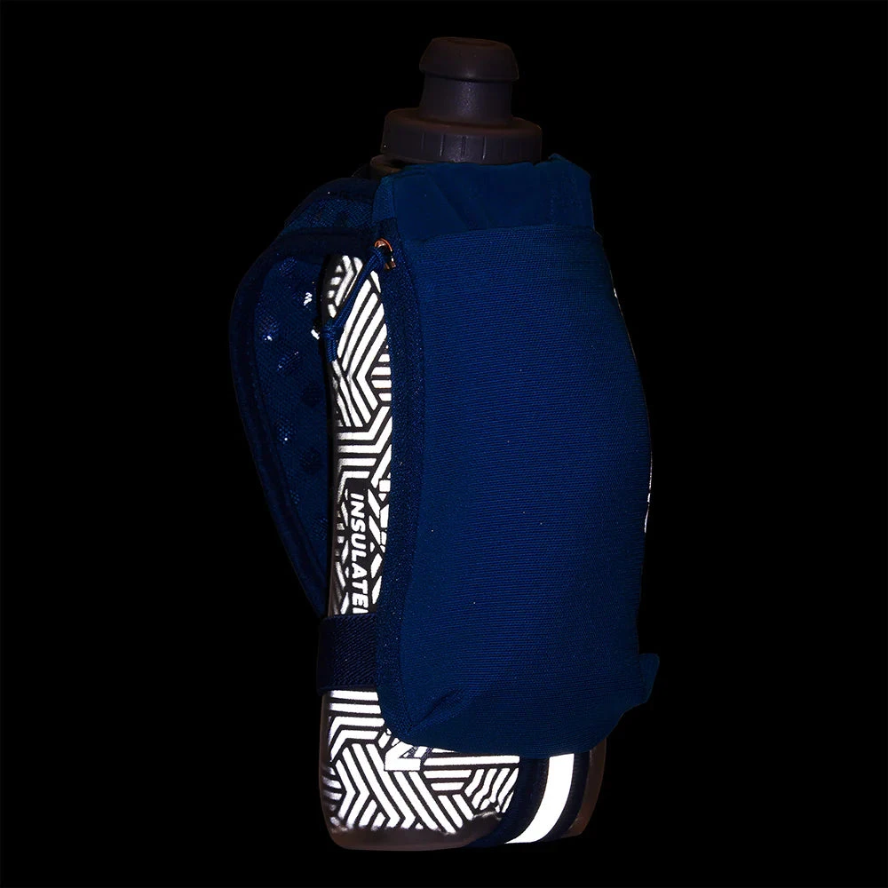 Nathan SpeedDraw 2 Insulated Flask 18oz (Deep Blue/Reflective Silver) 3 Nathan SpeedDraw 2 Insulated Flask 18oz (Deep Blue/Reflective Silver) - Image 3