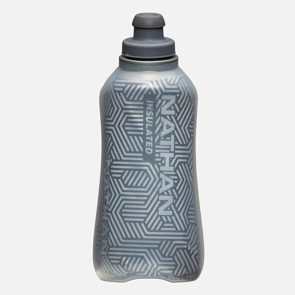 Nathan SpeedDraw 2 Insulated Flask 18oz (Deep Blue/Reflective Silver) 4 Nathan SpeedDraw 2 Insulated Flask 18oz (Deep Blue/Reflective Silver) - Image 4