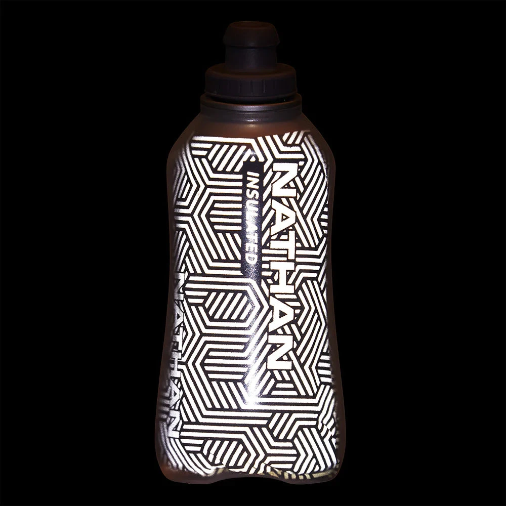 Nathan SpeedDraw 2 Insulated Flask 18oz (Deep Blue/Reflective Silver) 5 Nathan SpeedDraw 2 Insulated Flask 18oz (Deep Blue/Reflective Silver) - Image 5