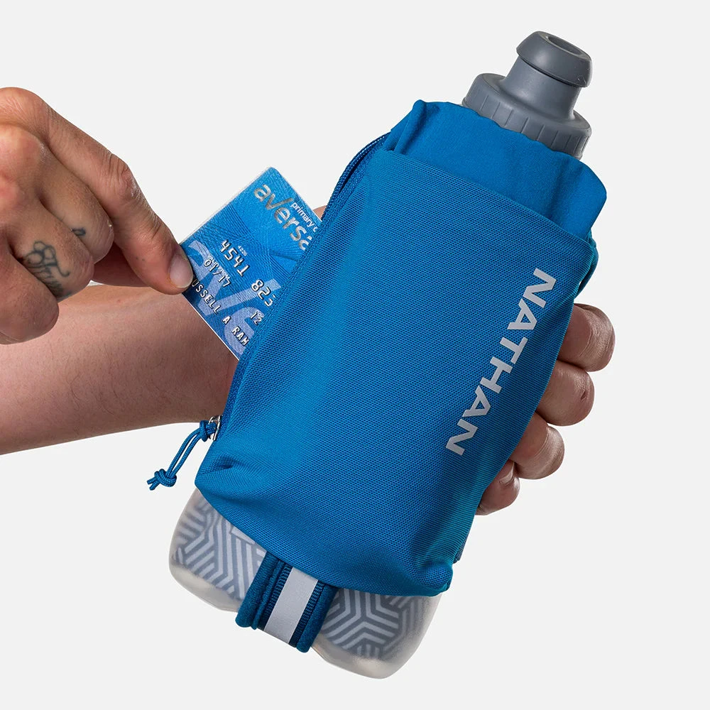 Nathan SpeedDraw 2 Insulated Flask 18oz (Deep Blue/Reflective Silver) 9 Nathan SpeedDraw 2 Insulated Flask 18oz (Deep Blue/Reflective Silver) - Image 9