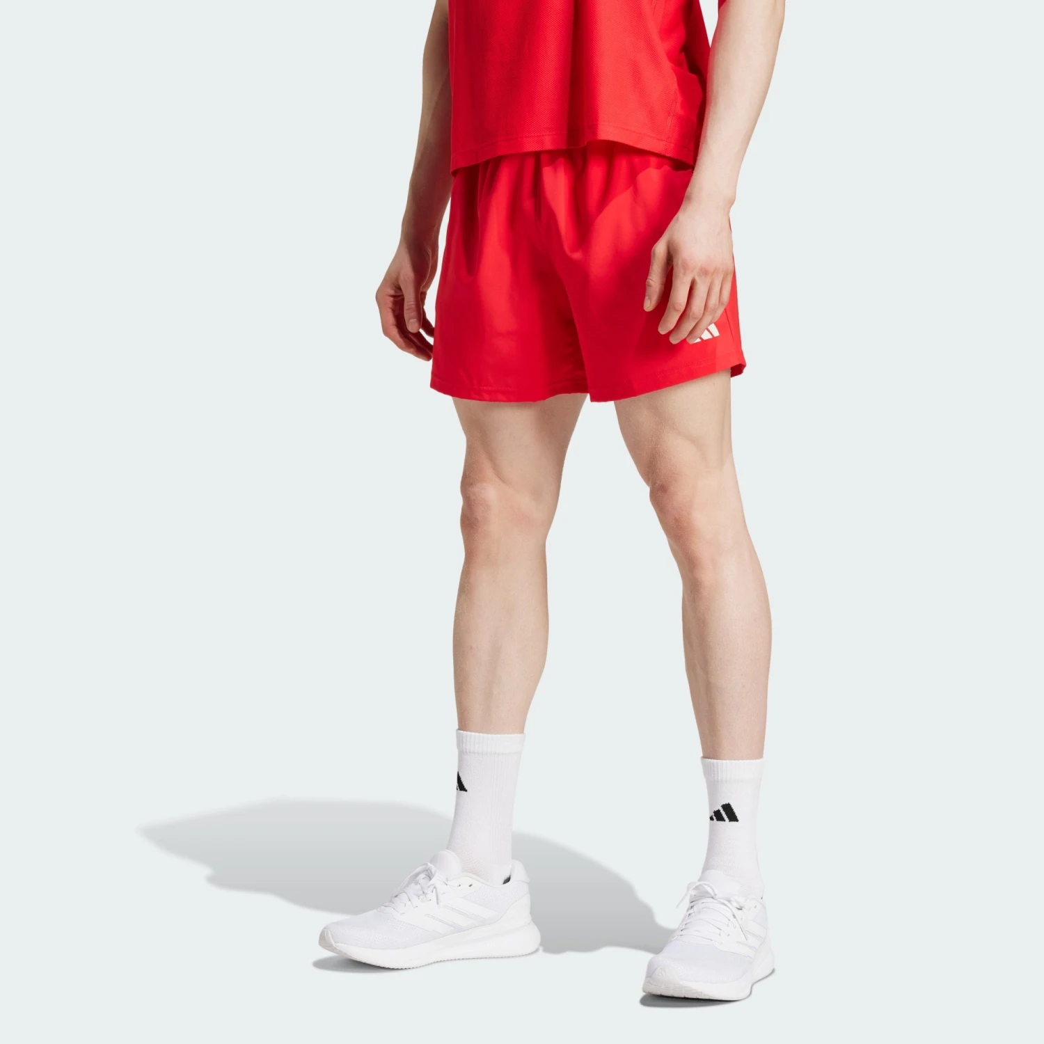 ADIDAS Men's OTR Base 5" Short (Pure Ruby) 1 ADIDAS Men's OTR Base 5" Short (Pure Ruby)