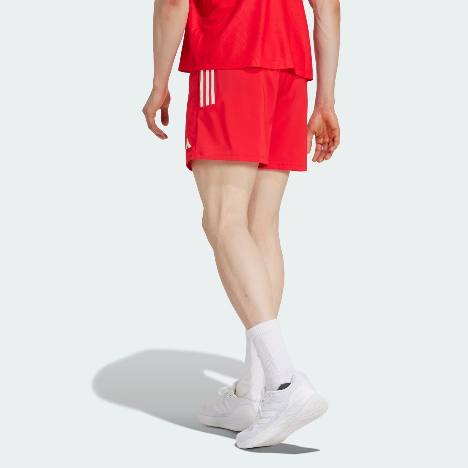 ADIDAS Men's OTR Base 5" Short (Pure Ruby) 2 ADIDAS Men's OTR Base 5" Short (Pure Ruby) - Image 2