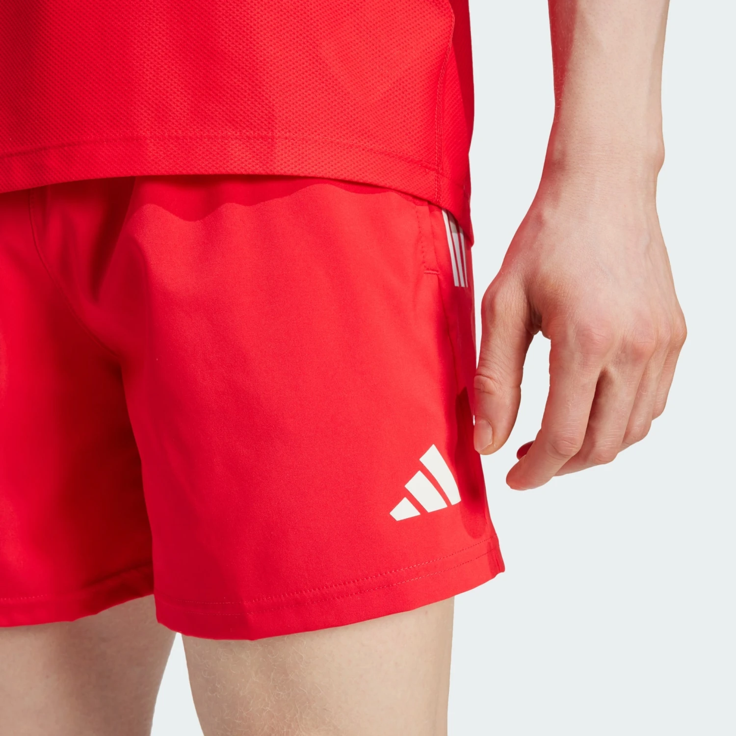 ADIDAS Men's OTR Base 5" Short (Pure Ruby) 4 ADIDAS Men's OTR Base 5" Short (Pure Ruby) - Image 4