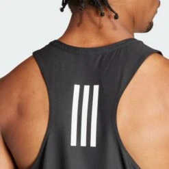 ADIDAS Men's OTR Base Tank (Black) -TCRunning Shop Own The Run Tank Top Black IN1499 42 detail