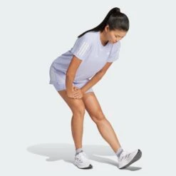 ADIDAS Women's OTR Base Tee - Violet Tone Performance Running Top 7 ADIDAS Women's OTR Base Tee - Violet Tone Performance Running Top -TCRunning Shop Own The Run Tee Purple JD6435 25 model