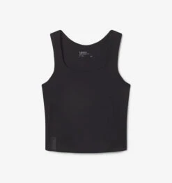 Women's Performa Fitted Tank (Black) -TCRunning Shop PERFORMA FITTED TANK BLACK 1