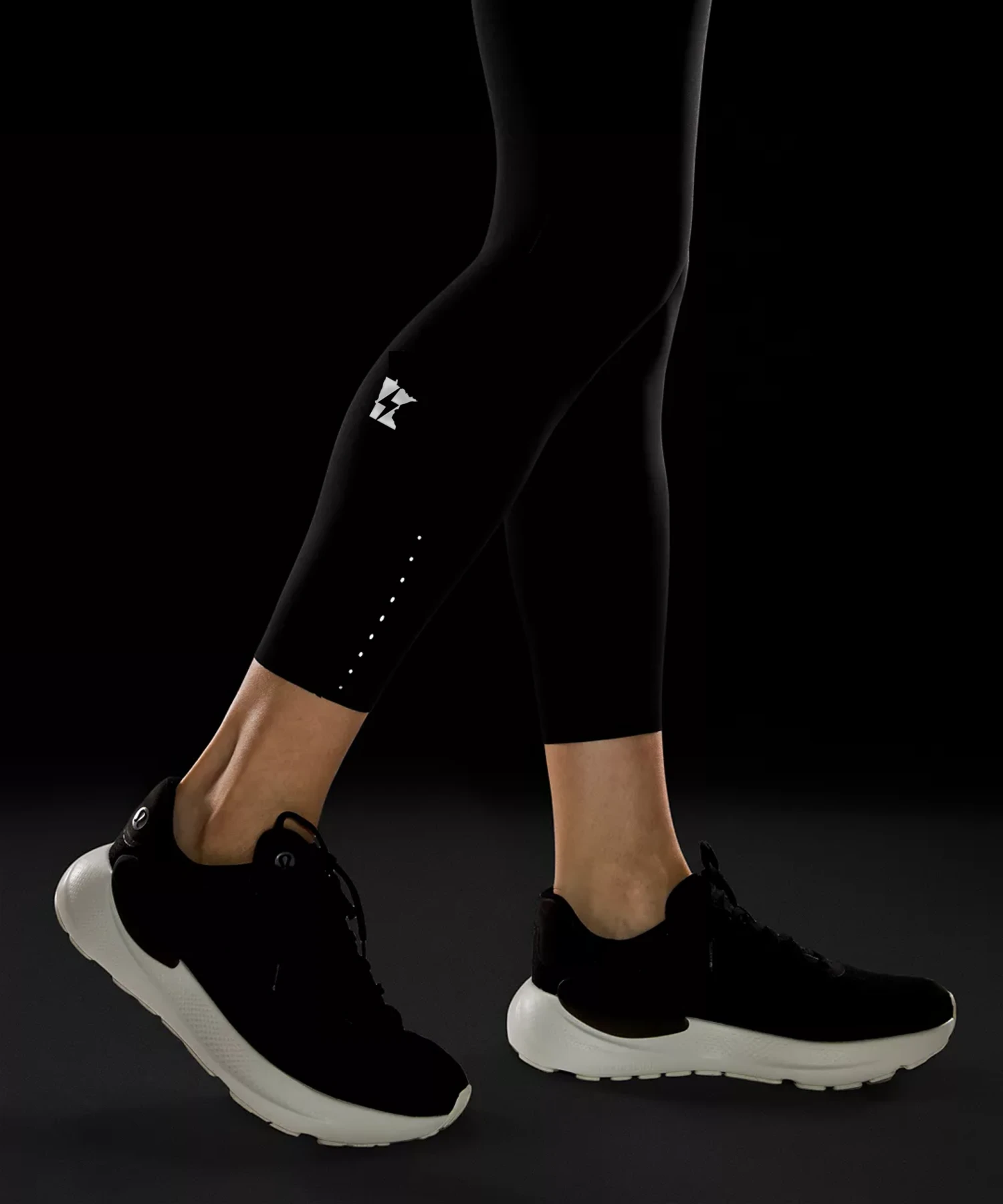 Lululemon Women's Fast And Free HR Tight 25" With Pockets (Black) 2 Lululemon Women's Fast And Free HR Tight 25" With Pockets (Black) - Image 2