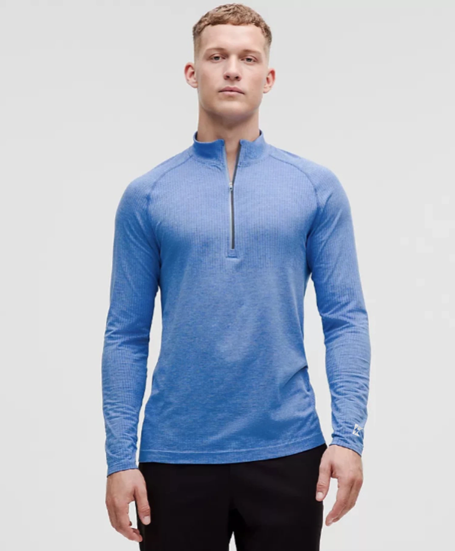 Lululemon Men's Metal Vent Tech Half-Zip Pullover - Cerulean Blue 1 Lululemon Men's Metal Vent Tech Half-Zip Pullover - Cerulean Blue