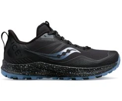 Saucony Women's Peregrine ICE+ 3 (10 - Black/Summit)
