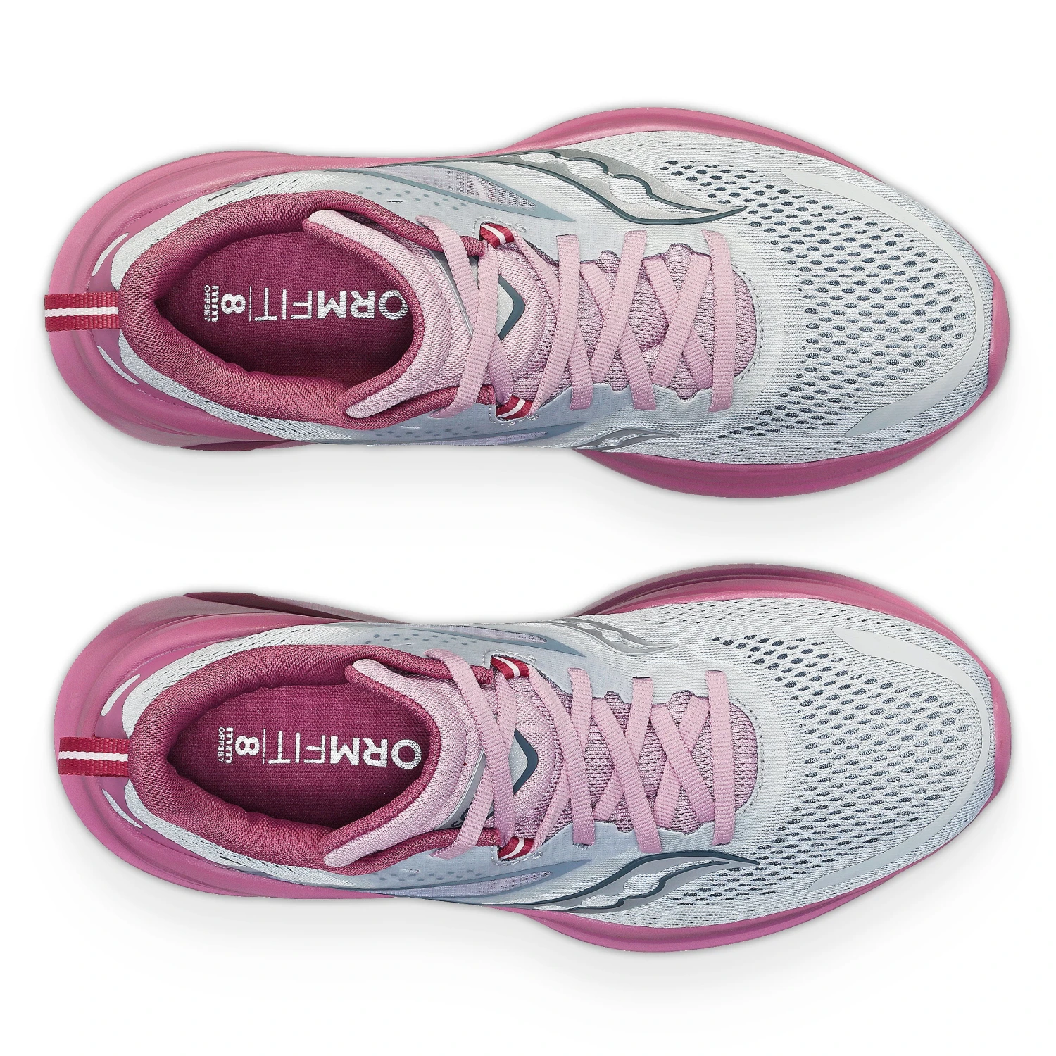 Saucony Women’s Omni 22 (105 - Cloud/Orchid) 5 Saucony Women’s Omni 22 (105 - Cloud/Orchid) - Image 5
