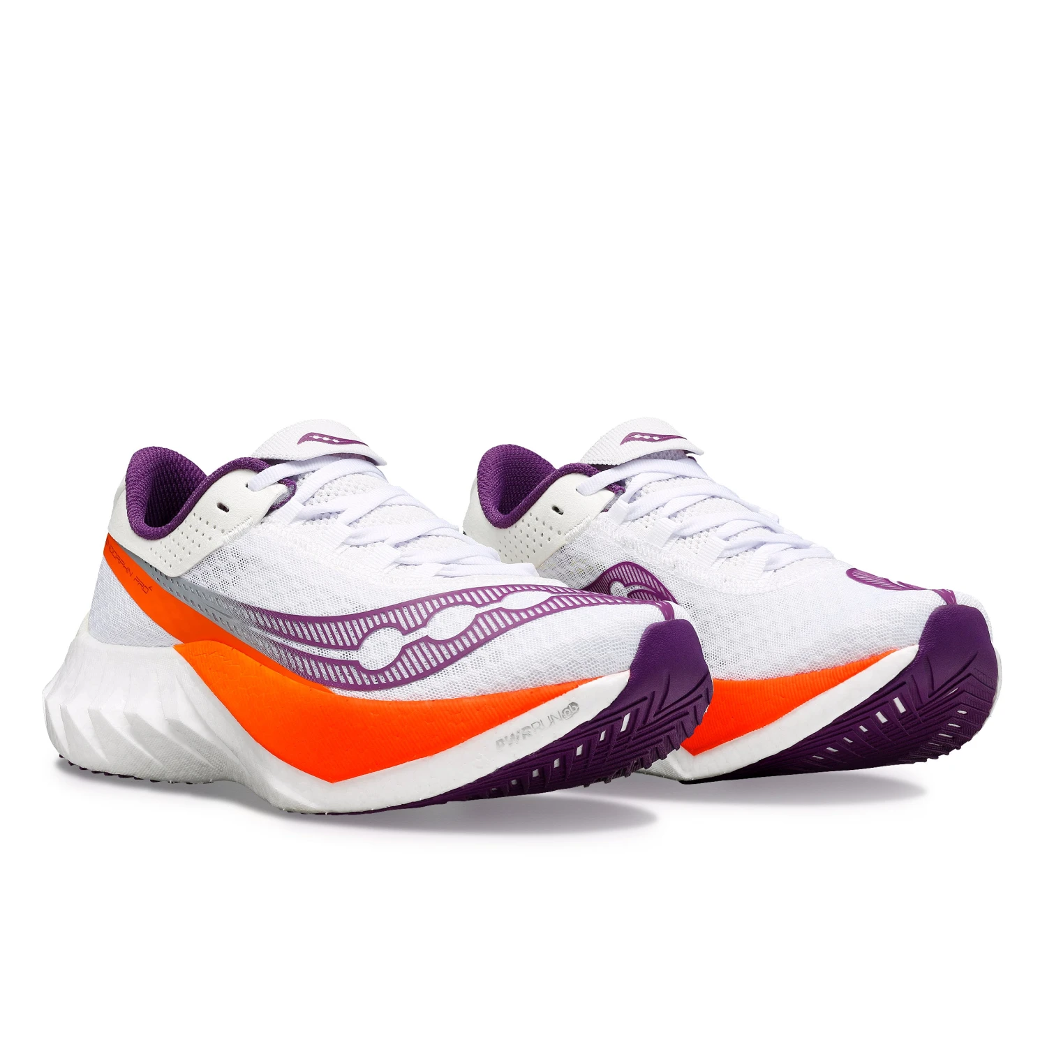 Saucony Women's Endorphin Pro 4 (129 - White/Violet) 2 Saucony Women's Endorphin Pro 4 (129 - White/Violet) - Image 2