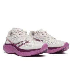 Saucony Women's Kinvara 15 (240 - Moon/Viola) -TCRunning Shop S10967 240 2