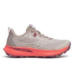 Saucony Women's Peregrine 15 (250 - Oat/Salmon)