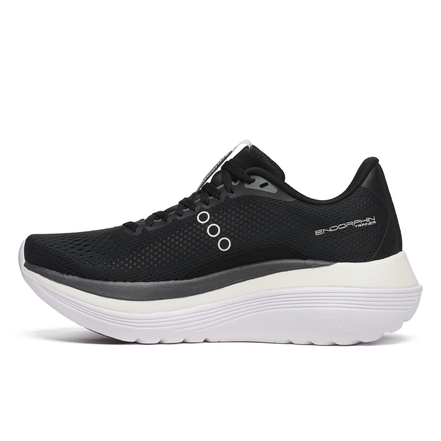 Saucony Women's Endorphin Trainer (100 -Black/White) 2 Saucony Women's Endorphin Trainer (100 -Black/White) - Image 2