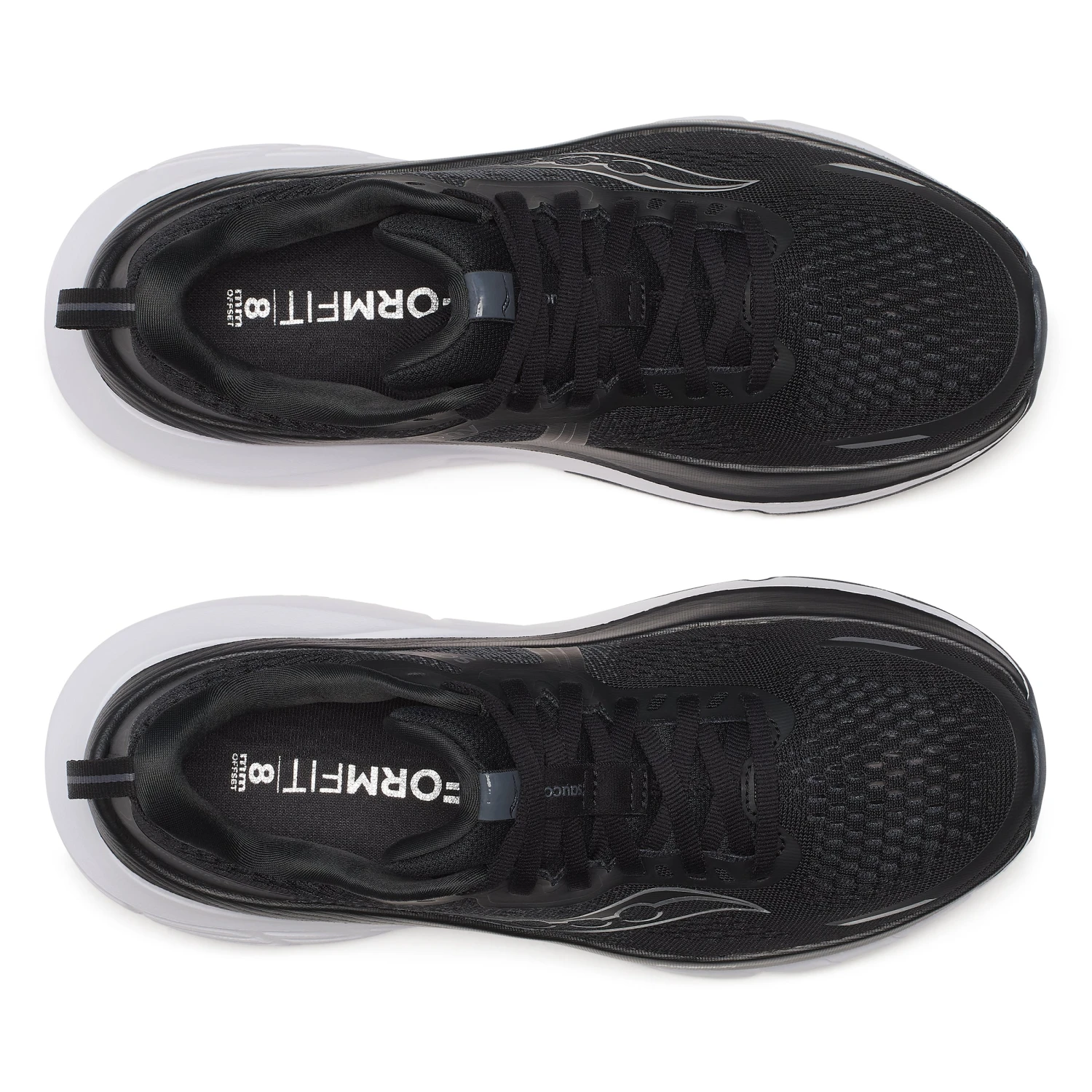 Saucony Women's Guide 18 (100 - Black/White) 4 Saucony Women's Guide 18 (100 - Black/White) - Image 4