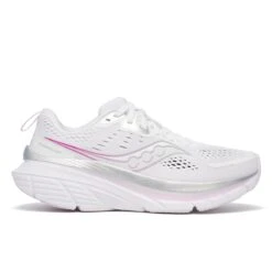 Saucony Women's Guide 18 (160 - White/Fuschia)