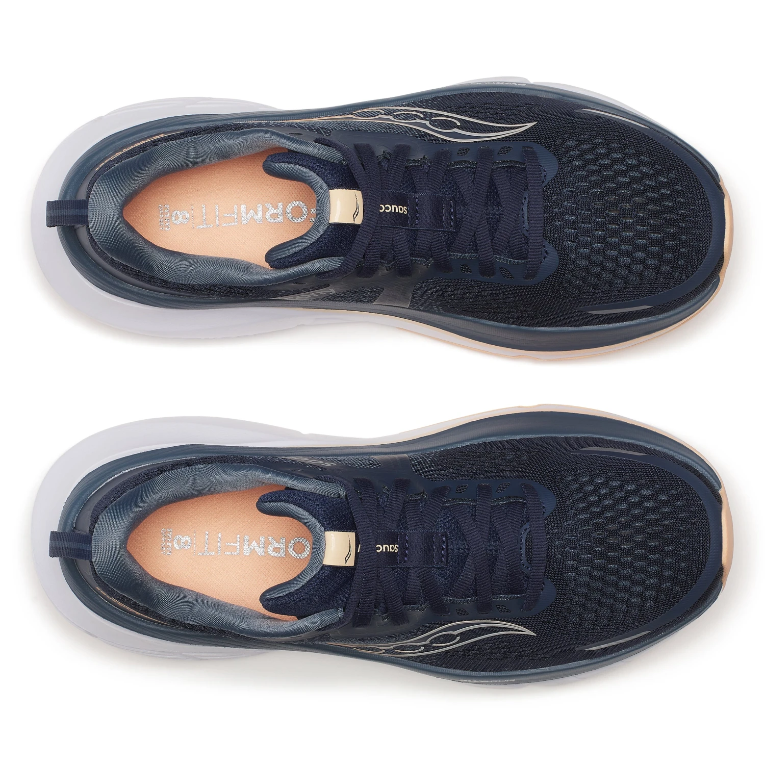 Saucony Women's Guide 18 (162 - Navy/Apricot) 4 Saucony Women's Guide 18 (162 - Navy/Apricot) - Image 4