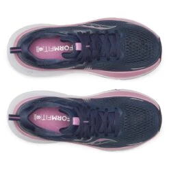 Saucony Women's Guide 18 (205 - Navy/Orchid) -TCRunning Shop S10998 205 5