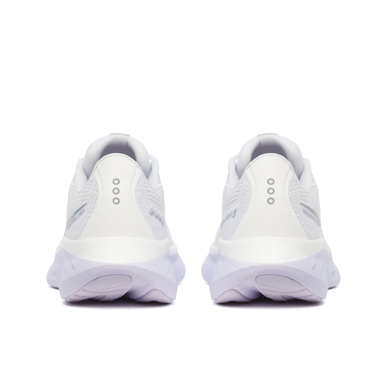 Saucony Women's Ride 18 WIDE (245 - White/Thistle) 5 Saucony Women's Ride 18 WIDE (245 - White/Thistle) - Image 5