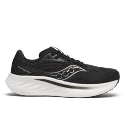 Saucony Women's Ride 18 WIDE (100 - Black/White)