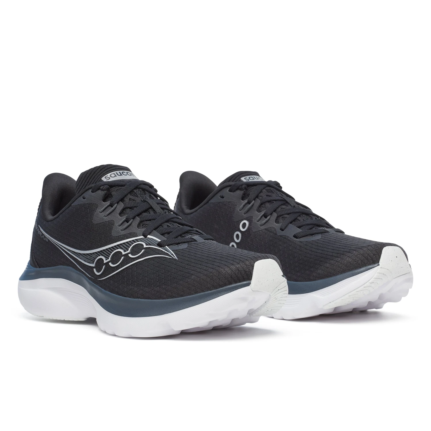 Saucony Women's Kinvara 16 (200 - Black/White) 3 Saucony Women's Kinvara 16 (200 - Black/White) - Image 3