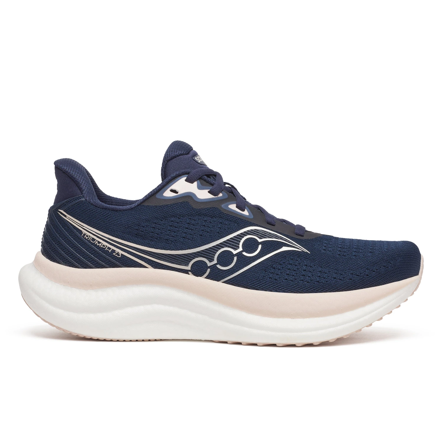 Saucony Women's Triumph 23 (234 - Navy/Cameo) 1 Saucony Women's Triumph 23 (234 - Navy/Cameo)