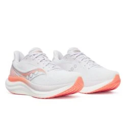 Saucony Women's Triumph 23 (244 - White/Wistful) 8 Saucony Women's Triumph 23 (244 - White/Wistful) -TCRunning Shop S11023 244 2