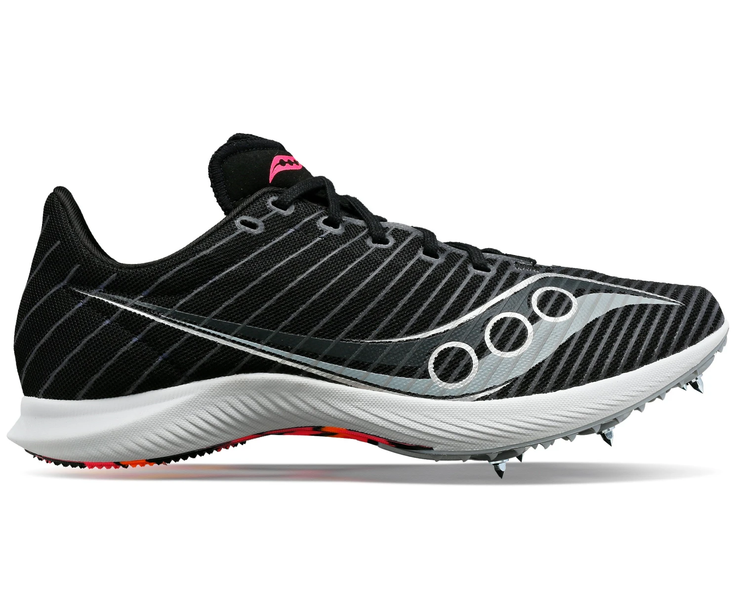 Saucony Women's Velocity MP (85 - Black/VIZI) 1 Saucony Women's Velocity MP (85 - Black/VIZI)