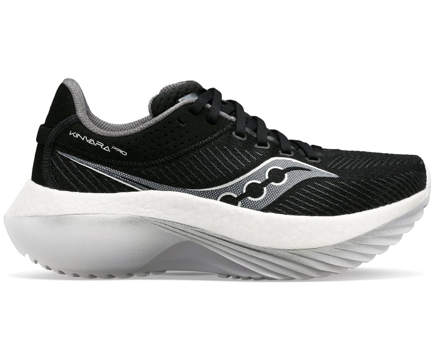 Saucony Men’s Kinvara Pro (10 - Black/White) 1 Saucony Men’s Kinvara Pro (10 - Black/White)