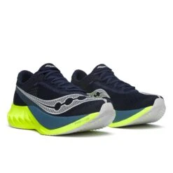 Saucony Men's Endorphin Pro 4 (222 - Navy/Citron) 8 Saucony Men's Endorphin Pro 4 (222 - Navy/Citron) -TCRunning Shop S20939 222 2