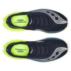 Saucony Men's Endorphin Pro 4 (222 - Navy/Citron) 9 Saucony Men's Endorphin Pro 4 (222 - Navy/Citron) -TCRunning Shop S20939 222 5