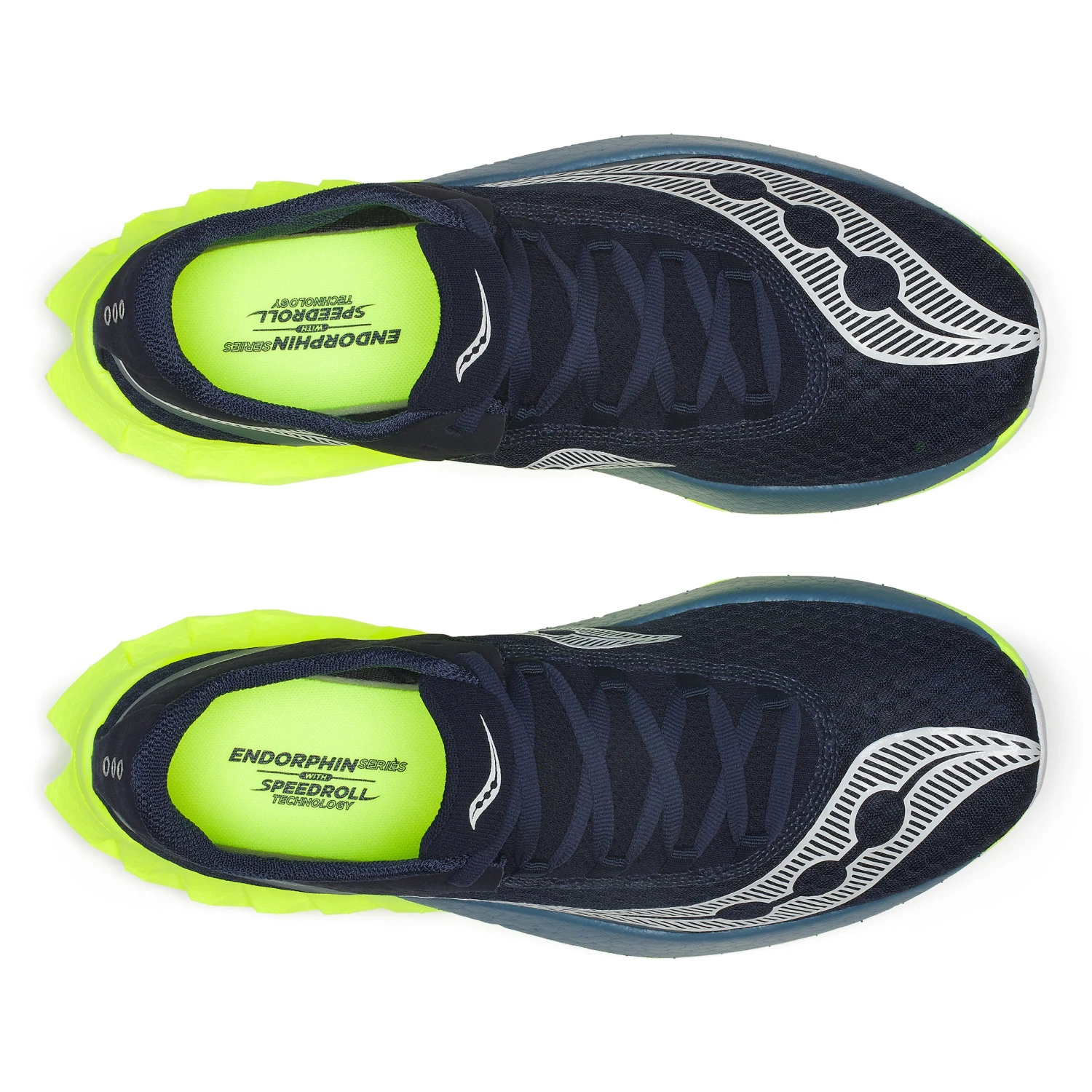 Saucony Men's Endorphin Pro 4 (222 - Navy/Citron) 4 Saucony Men's Endorphin Pro 4 (222 - Navy/Citron) - Image 4