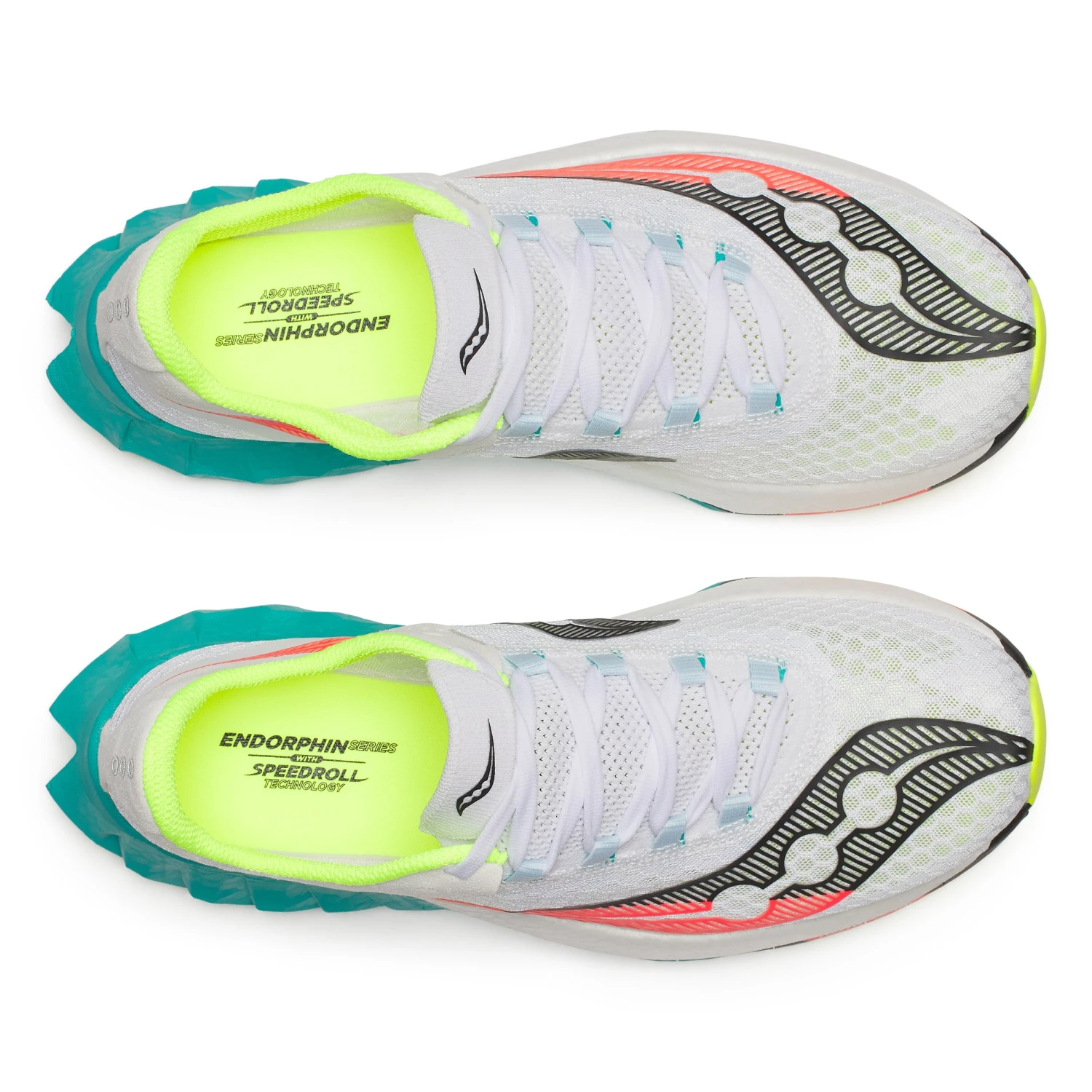 Saucony Men's Endorphin Pro 4 (97 - White/Mutant) 4 Saucony Men's Endorphin Pro 4 (97 - White/Mutant) - Image 4