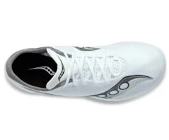 Saucony Men's Velocity MP (01 - White/Silver) 8 Saucony Men's Velocity MP (01 - White/Silver) -TCRunning Shop S29099 01 3