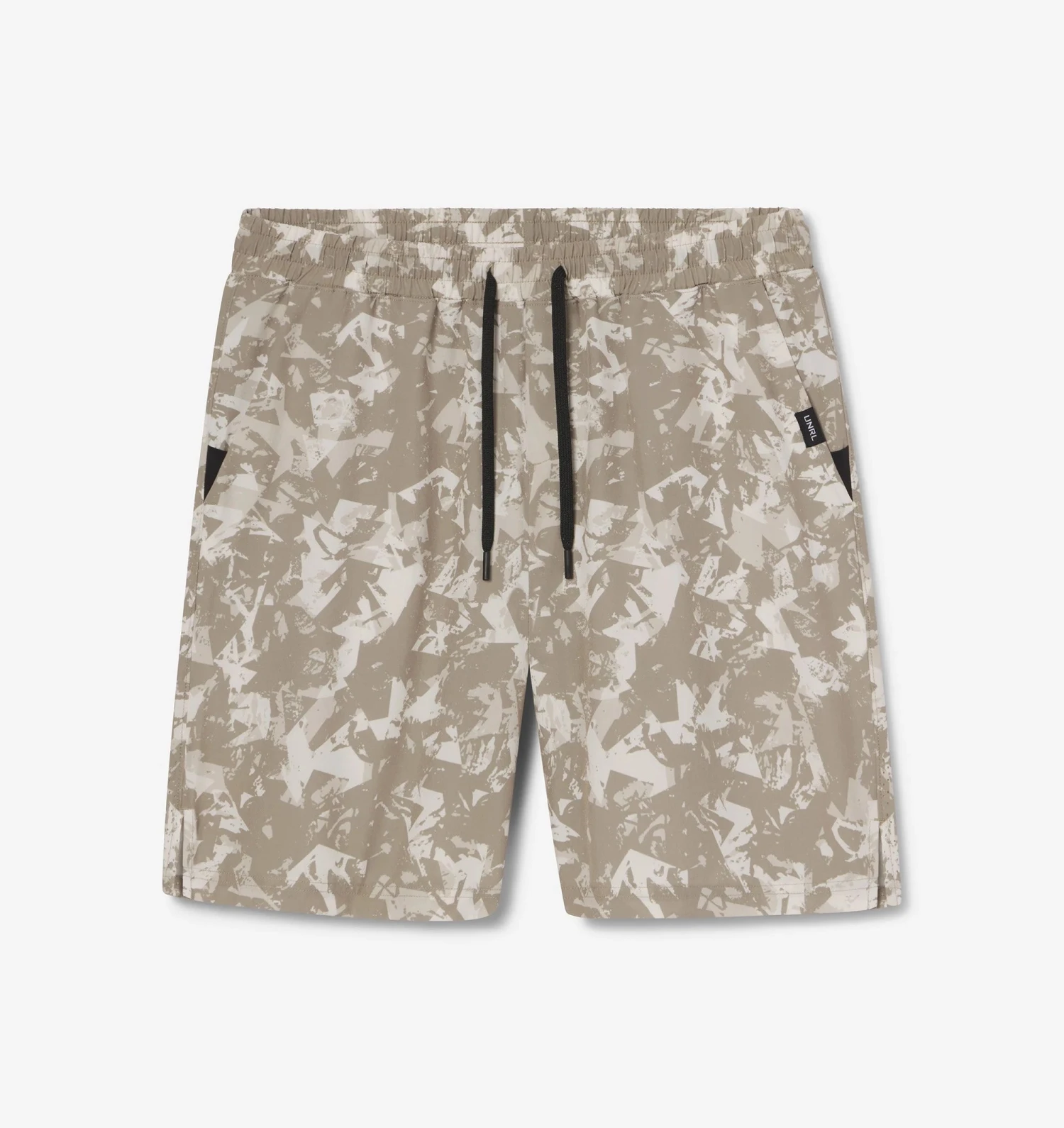 Men's Stride 7.5" Hybrid Quick-Dry Workout and Swim Shorts - Desert Shatter Camo 1 Men's Stride 7.5" Hybrid Quick-Dry Workout and Swim Shorts - Desert Shatter Camo
