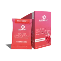 Tailwind Rapid Hydration (Single Serving) - Electrolyte Drink Mix -TCRunning Shop Sachet Box Raspberry 750x c2d18ec5 579f 4650 a9b8 e60ab08027d0