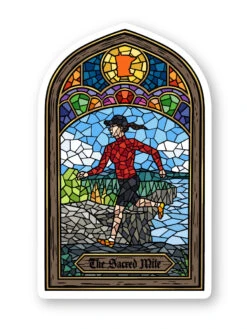 Sacred Mile Sticker